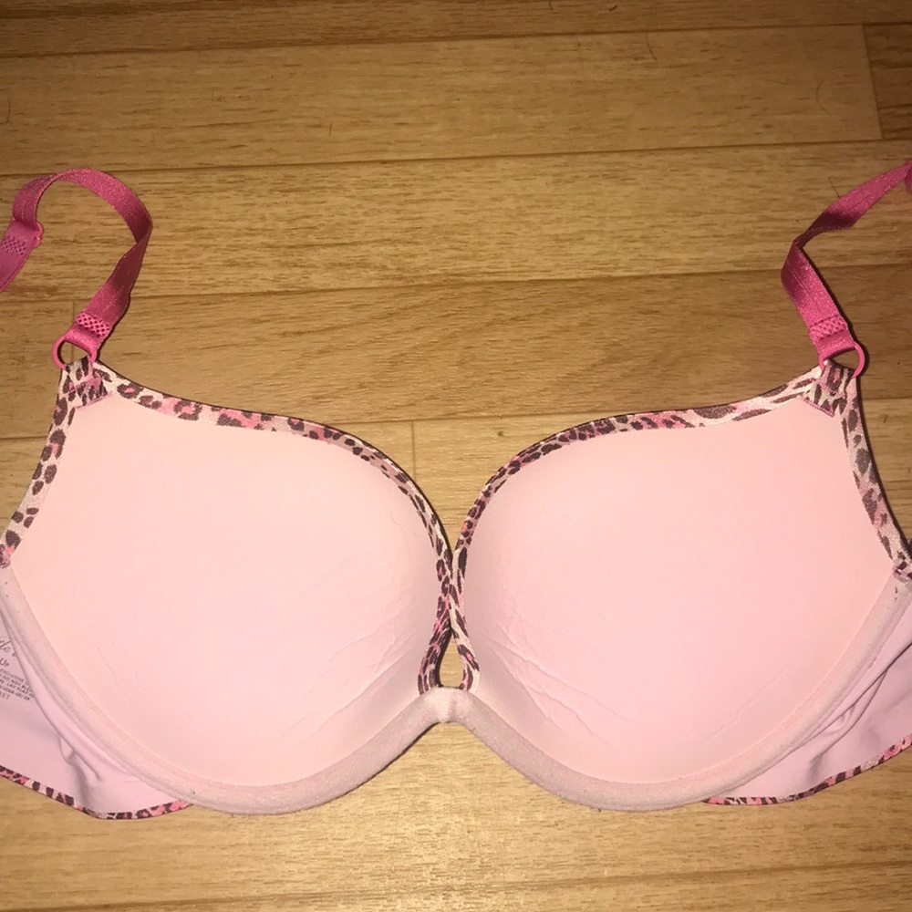 Pink leopard bra - Picture 2 of 4